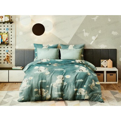 Комплект постельного белья 1,5сп Бязь 120гр НН Енотики 500405-1+510333-21 70*70(1шт) Комплект постельного белья 1,5сп Бязь 120гр НН Енотики 500405-1+510333-21 70*70(1шт)