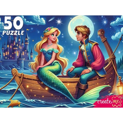 ПАЗ 50 эл. Русалочка и принц, УК50-0217 *24