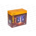 Колонки Perfeo 2.0 Flames, 2*3Вт, USB черный, подсветка 7цв., PF_A4439 Колонки Perfeo 2.0 Flames, 2*3Вт, USB черный, подсветка 7цв., PF_A4439