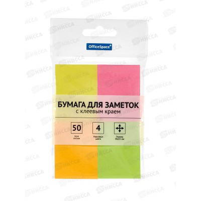 Блок липкий OfficeSpace 38*51мм 200л.,286505*12/144