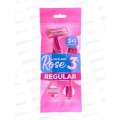 Одноразовая бритва Dockland Rose Regular 3, 4шт