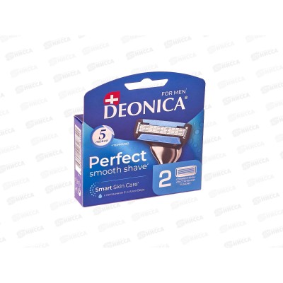 Deonica 5 For men Сменные кассеты 2шт Deonica 5 For men Сменные кассеты 2шт