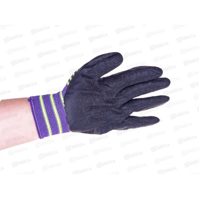 Перчатки нейлоновые №10 ТОРРО с латексом *12/840