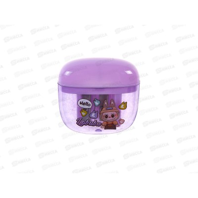  Точилка MAZARI Зубастик, 2 отверст., контей-р 4 цвета асс., M-3039 *24