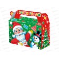Коробка картонная 0,5кг Новогодний подарок 175*70*105/140 *300