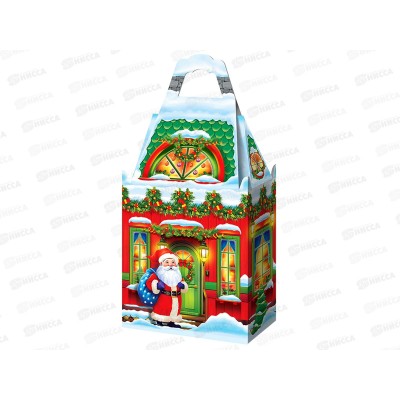 Коробка картонная 1,0кг НГ на пороге 150*80*165/305 *150