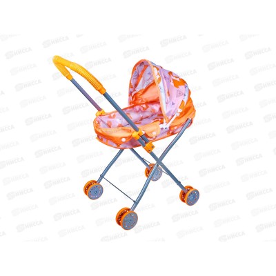 Коляска для кукол №003-6 металл, пакет 54*24,5*49