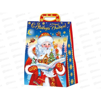 Коробка картонная 2,0кг Поздравление 230*100*330/375 *80