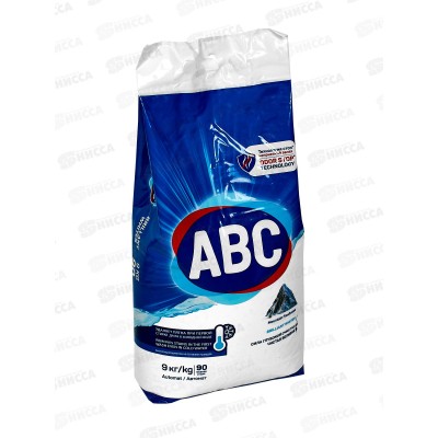 ABC стиральный порошок автомат Горная свежесть 9,0кг