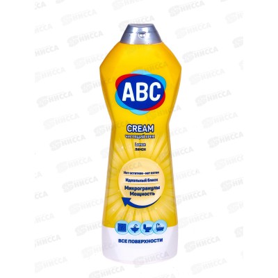 ABC Чистящий крем Лимон 750мл *20