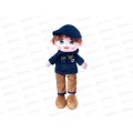 Кукла мягкая "Мальчик" (40см) JD3644 в пакете Кукла мягкая "Мальчик" (40см) JD3644 в пакете