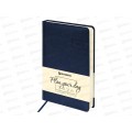 Ежедневник BRAU 2026 А5,Imperial п/кож, синий 117062 *10