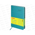Ежедневник BRAU 2026 А5,Stylish п/кож, гибкий бирюзовый 117098