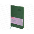 Ежедневник BRAU 2026 А5,Stylish п/кож, гибкий зеленый 117102 *10