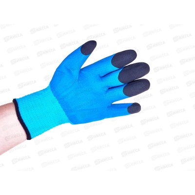 Перчатки нейлоновые утепленные синие ТОРРО Люкс -35°С **10/480