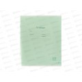 Тетрадь 12л косая линия ПП Классика NEW Зеленая, 12-1422 *10/240