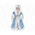 Снегурочка в голубой шубке, 30см Т-3618