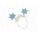 Ободок карнавальный Нежные снежинки, КРК-5755
