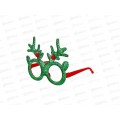 Очки карнавальные Зеленые рожки, 14*12см, НУ-9998