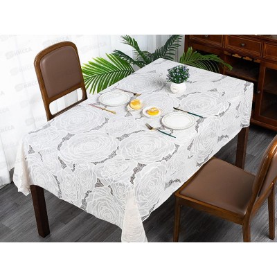 Клеенка Grace Лейс ажурная 1,37х20м LA-0656V 120523 Клеенка Grace Лейс ажурная 1,37х20м LA-0656V 120523