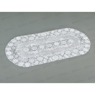 Салфетка ажурная GRACE Лейс 40*84 LO-1008U овал 96318 *12 Салфетка ажурная GRACE Лейс 40*84 LO-1008U овал 96318 *12