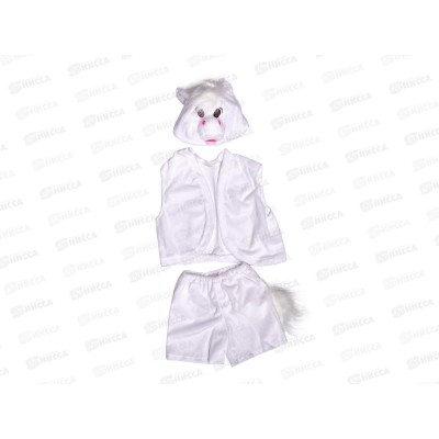 Костюм Конь белый бол 5-7 лет рост 122-134см, 2029  Бк