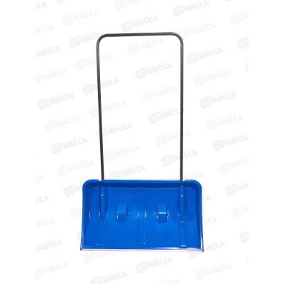 Скрепер пластиковый на колесах "Лось" 790*450мм цветной, с алюминиевой накладкой *5