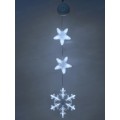 Фигура Снежинка 16,5*17,5см светодиодная 1 реж белый 183-0474 Фигура Снежинка 16,5*17,5см светодиодная 1 реж белый 183-0474
