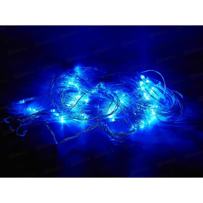 Гирлянда 1,5м*2м Сетка 144LED синий 183-755