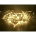 Гирлянда 4м Льдинка 20LED теплый белый 725-970