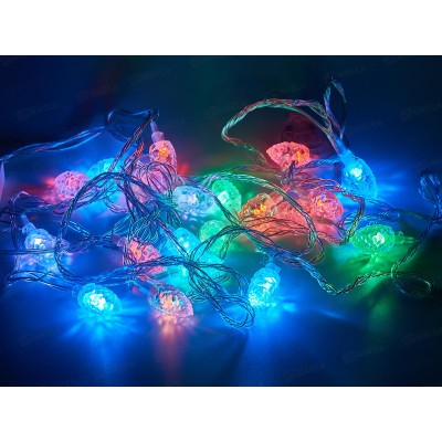 Гирлянда 4м Шишка 20LED авторежим 725-0548
