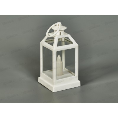 Сувенир  "Свеча" с подсветкой 6*12,5см белый 700-0672 Сувенир  "Свеча" с подсветкой 6*12,5см белый 700-0672