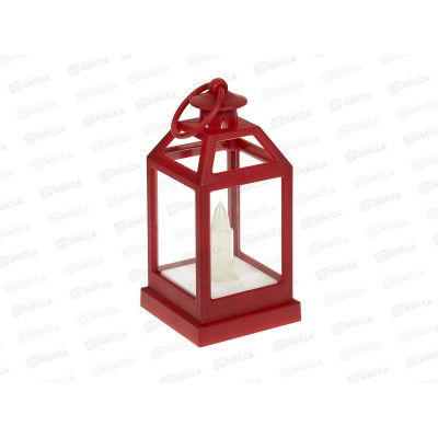 Сувенир  "Свеча" с подсветкой 6*12,5см красный 700-0676 Сувенир  "Свеча" с подсветкой 6*12,5см красный 700-0676