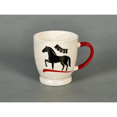 Кружка 210мл "Грациозные кони" микс 889-0535 Кружка 210мл "Грациозные кони" микс 889-0535