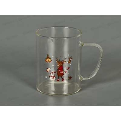 Кружка 450мл &quotНовогоднее веселье&quot микс 891-0631