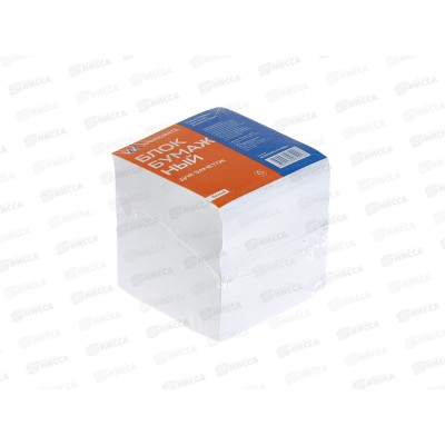 Блок для записей Workmate (80*80*80мм), белый, 60гр., 14-7062  *12