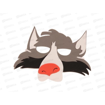 Маска карнавал "Волк" пвх 771-063