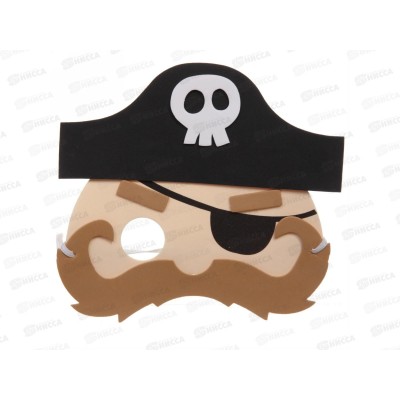 Маска карнавал "Пират" пвх 771-066