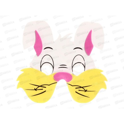 Маска карнавал "Зайчик" пвх 770-0352