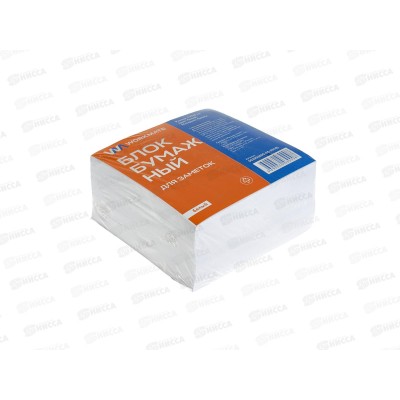 Блок д/записей Workmate (90*90*50мм), белый, 80гр., 15-0348  *24