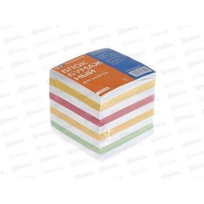 Блок д/записей Workmate (90*90*90мм), цветной, 14-3346 *12 Блок д/записей Workmate (90*90*90мм), цветной, 14-3346 *12