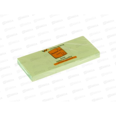 Блок липкий Workmate 38*51мм, пастельно-зеленый, 300л, 14-4594 *12
