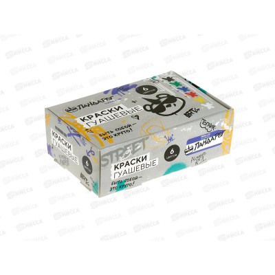 Гуашь ПандаРог "Креатив" 6цв. по 20мл, 15-5850 *36 Гуашь ПандаРог "Креатив" 6цв. по 20мл, 15-5850 *36