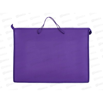 Папка Пифагор д/рисунков и чертежей  А3, пласт. фиолетовая 271136 *1