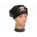 Карнав. аксессуар "Бандана Пирата" черный 770-0478