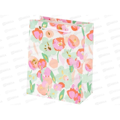 Пакет подарочный MI 18х23х10см Цветочное поле, ППК-7604 *12