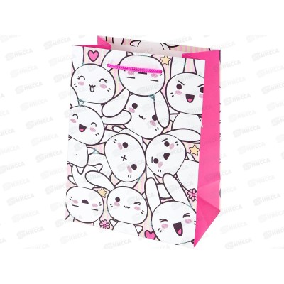 Пакет подарочный MI 18х23х10см Влюбленный зайка ПКП-2170 *12