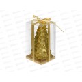 Свеча "Сказочная ель" 5,5*10см золото 221-048