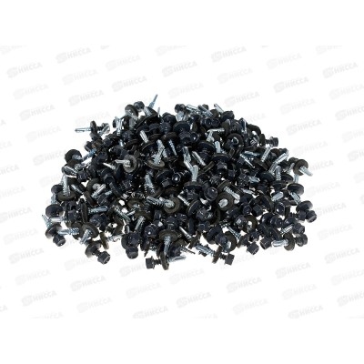 Саморез кровельный RAL3003 4,8*35 (250шт) Рубиново-красный, Zitar  *16