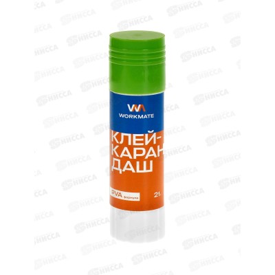 Клей карандаш Workmate PVA, 21гр, 14-4921 *24/576